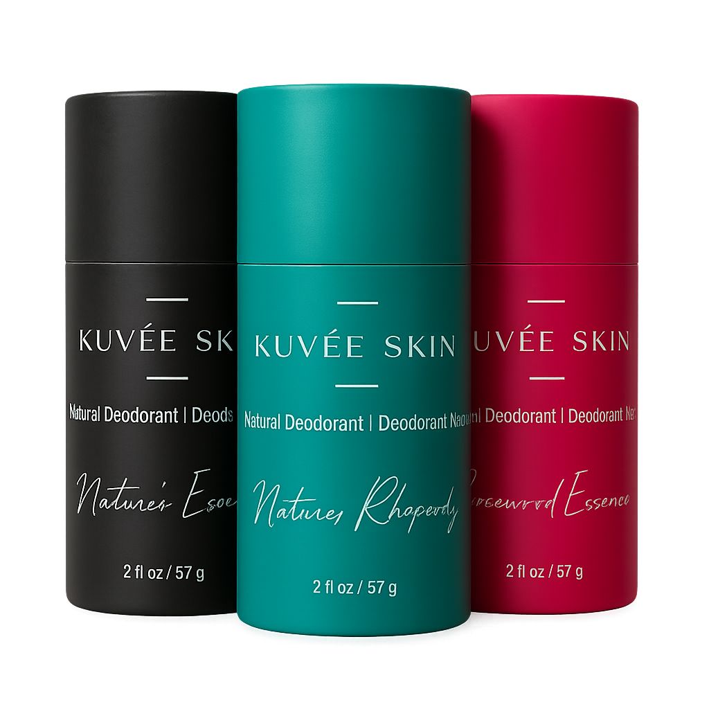 Kuvée Skin Natural Deodorant Trio Bundle