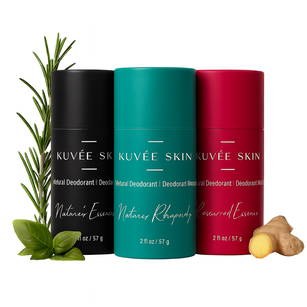 Kuvée Skin Natural Deodorant Trio Bundle